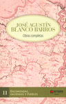 JOSÉ AGUSTÍN BALANCO BARROS - OBRAS COMPLETAS
