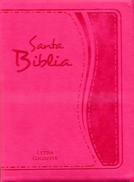 BIBLIA FLEXIBLE ROSA CANTO PLATEADO