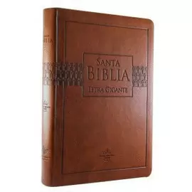 SANTA BIBLIA (LETRA GIGANTE / MARRON) - SIN UÑERO