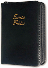 SANTA BIBLIA REINA VALERA 1960 CIERRE ACOLCHADA NEGRA