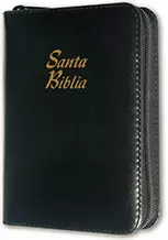 SANTA BIBLIA REINA VALERA 1960 CIERRE ACOLCHADA NEGRA