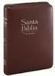 SANTA BIBLIA REINA VALERA 1960 LETRA GRANDE CIERRE CANTO DORADO MARRON