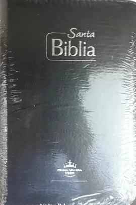 SANTA BIBLIA MISIONERA REINA VALERA 1960 - COLOR NEGRO-PLATEADO