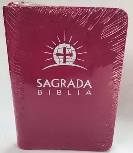 SAGRADA BIBLIA DIOS HABLA HOY CIERRE ROSADO CANTO PLATEADO