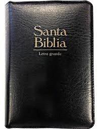 SANTA BIBLIA REINA VALERA 1960 CIERRE NEGRO CANTO ROJO LETRA GRANDE