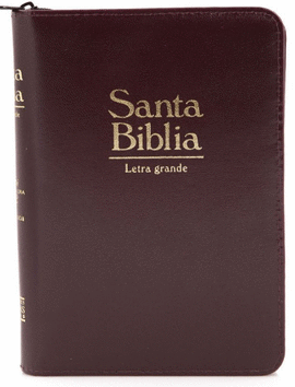 SANTA BIBLIA- REINA VALERA 1960 LÍNEA DE LUJO VINOTINTO - GRANDE.