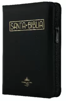 BIBLIA REINA VALERA 1960 CHICA LETRA MEDIANA IMITACIÓN PIEL NEGRO