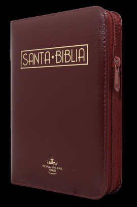 SANTA BIBLIA REINA VALERA 1960 VINO TINTO CIERRE