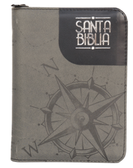 SANTA BIBLIA REINA VALERA 1960 COLOR NEGRO CANTO PLATEADO