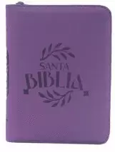 SANTA BIBLIA COLOR UVA CANTO BLANCO