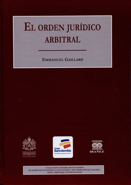 ORDEN JURÍDICO ARBITRAL, EL