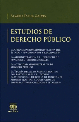 ESTUDIOS DE DERECHO PUBLICO