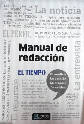 MANUAL DE REDACCION EL TIEMPO