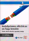 INSTALACIONES ELÉCTRICAS EN BAJA TENSIÓN
