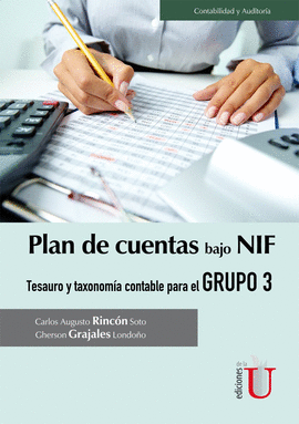 PLAN DE CUENTAS CONTEXTUALIZADO BAJO NIF: GRUPO 3