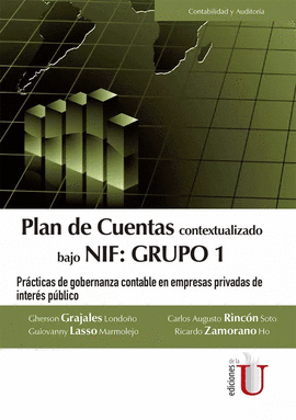 PLAN DE CUENTAS CONTEXTUALIZADO BAJO NIF: GRUPO 1