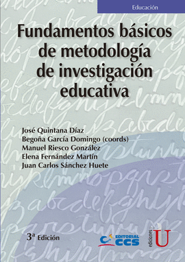 FUNDAMENTOS BASICOS DE METODOLOGIA DE INVESTIGACION EDICATIVA