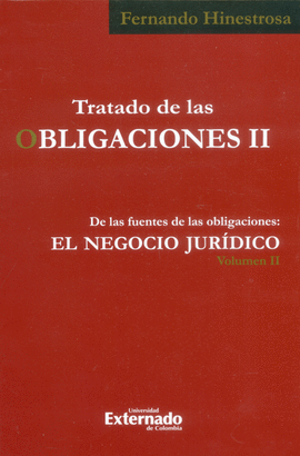 TRATADO DE LAS OBLIGACIONES TOMO 2 - VOL 2