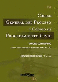 CODIGO GENERAL DEL PROCESO Y CODIGO DE PROCEDIMIENTO CIVIL 2ED