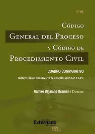 CODIGO GENERAL DEL PROCESO Y CODIGO DE PROCEDIMIENTO CIVIL 2ED