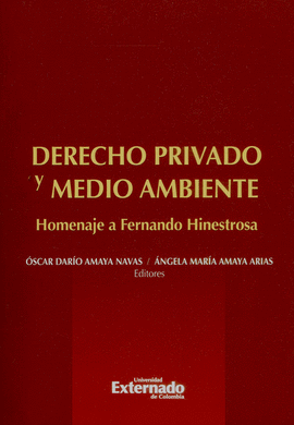 DERECHO PRIVADO Y MEDIO AMBIENTE