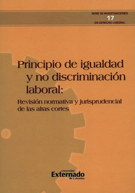 PRINCIPIO DE IGUALDAD Y NO DISCRIMINACION LABORAL