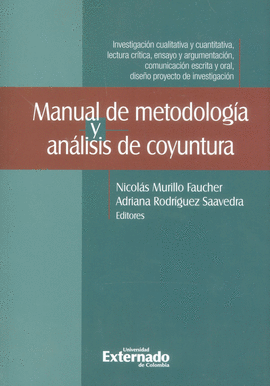 MANUAL DE METODOLOGIA Y ANALISIS DE COYUNTURA