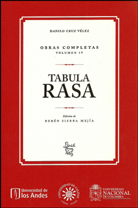 TABULA RASA - OBRAS COMPLETAS VOL. IV