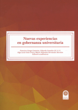 NUEVAS EXPERIENCIAS EN GOBERNANZA UNIVERSITARIA