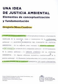 UNA IDEA DE JUSTICIA AMBIENTAL