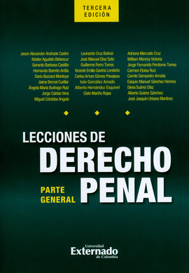 LECCIONES DE DERECHO PENAL PARTE GENERAL 3ED