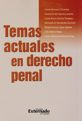 TEMAS ACTUALES EN DERECHO PENAL