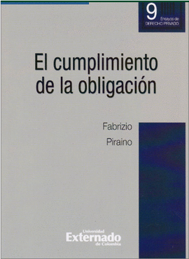 CUMPLIMIENTO DE LA OBLIGACIÓN, EL