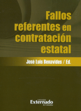 FALLOS REFERENTES EN CONTRATACIÓN ESTATAL