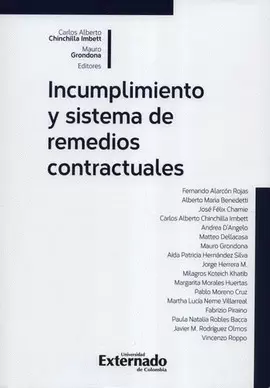 INCUMPLIMIENTO Y SISTEMA DE REMEDIOS CONTRACTUALES