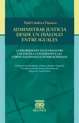 ADMINISTRAR JUSTICIA DESDE UN DIÁLOGO ENTRE IGUALES