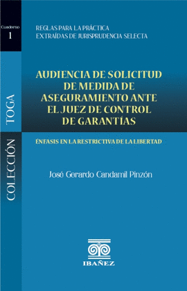 AUDIENCIA DE SOLICITUD DE MEDIDA DE ASEGURAMIENTO ANTE EL JUEZ DE CONTROL DE GARANTÍAS