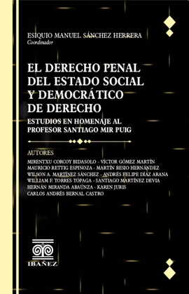EL DERECHO PENAL DEL ESTADO SOCIAL Y DEMOCRATICO DE DERECHO