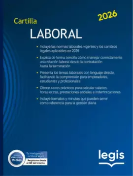 CARTILLA LABORAL LEGIS 2026