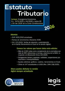 ESTATUTO TRIBUTARIO 2026