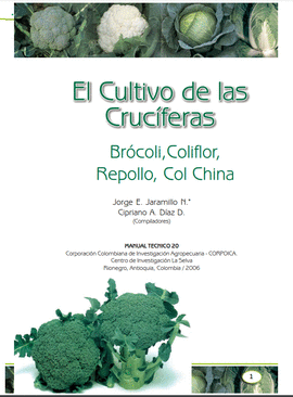 CULTIVO DE LAS CRUCIFERAS - BROCOLI, COLIFLOR, REPOLLO, COL CHINA