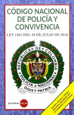 CODIGO NACIONAL DE POLICIA Y CONVIVENCIA