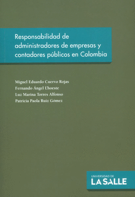 RESPONSABILIDAD DE ADMINISTRACION DE EMPRESAS Y CONTADORES PUBLICOS EN COLOMBIA