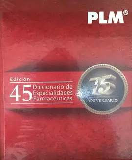 DICCIONARIO DE ESPECIALIDADES FARMACEUTICAS 2017 45ED PLM DEF