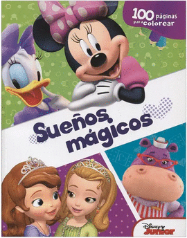 DISNEY JUNIOR NIÑAS: 100 PÁGINAS PARA COLOREAR