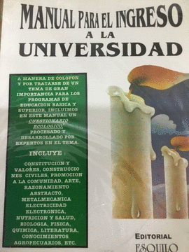 MANUAL PARA EL INGRESO A LA UNIVERSIDAD