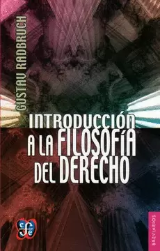 INTRODUCCIÓN A LA FILOSOFÍA DEL DERECHO
