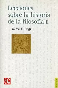 LECCIONES SOBRE LA HISTORIA DE LA FILOSOFÍA II