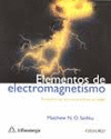 ELEMENTOS DE ELECTROMAGNETISMO (SADIKU) 3/ED