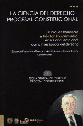 CIENCIA DEL DERECHO PROCESAL CONSTITUCIONAL (12 VOL), LA